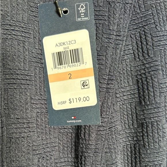 Tommy Hilfiger Basketweave Sheath Dress - Picture 7 of 8